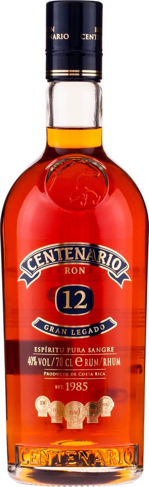 Ron Centenario GRAN LEGADO 12 Rum 40% Vol. 0,7l