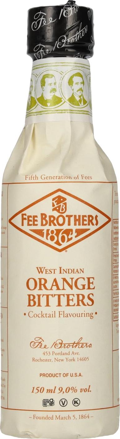 Fee Brothers Orange Bitters 9% Vol. 0,15l