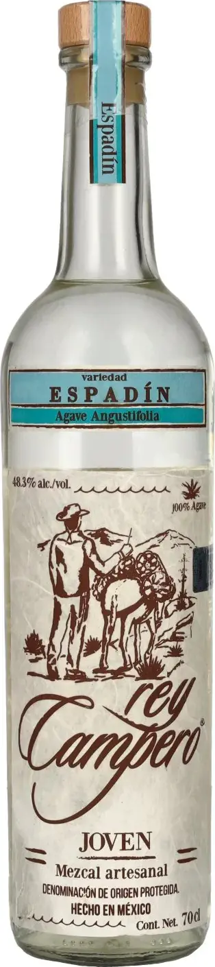 Rey Campero Mezcal ESPADÍN 48,3% Vol. 0,7l