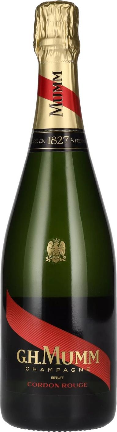 G.H. Mumm CORDON ROUGE Brut Champagne 12,5% Vol. 0,75l