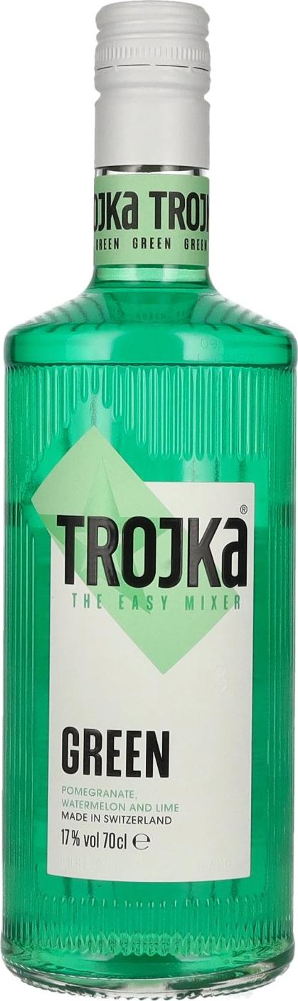 Trojka GREEN Vodka Liqueur 17% Vol. 0,7l