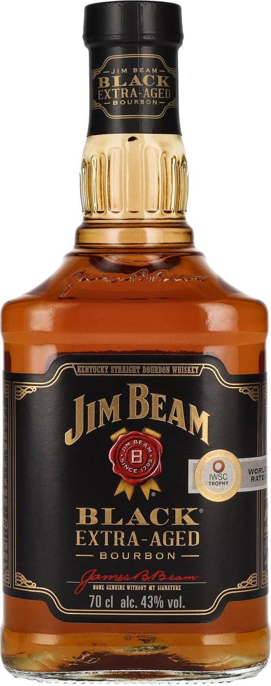 Jim Beam BLACK Extra-Aged Bourbon 43% Vol. 0,7l