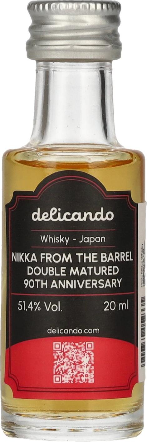 Nikka From the Barrel Double Matured 90th Anniversary Blended Whisky 51,4% Vol. 0,02l