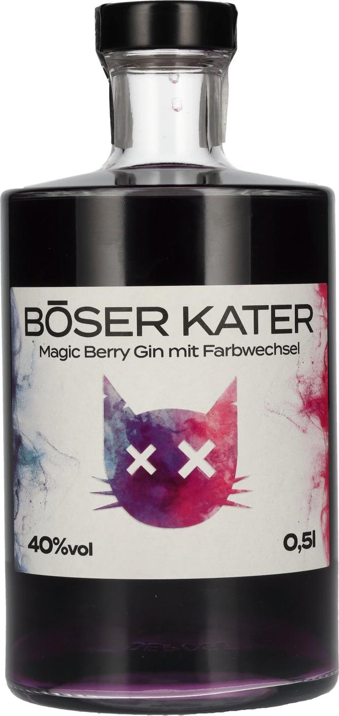 BÖSER KATER Magic Berry Gin 40% Vol. 0,5l