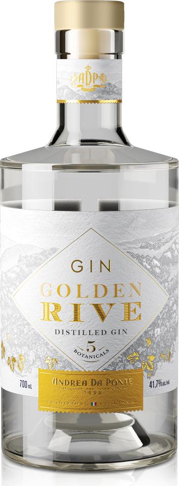 Andrea Da Ponte Golden Rive Distilled Gin 41,7% Vol. 0,7l