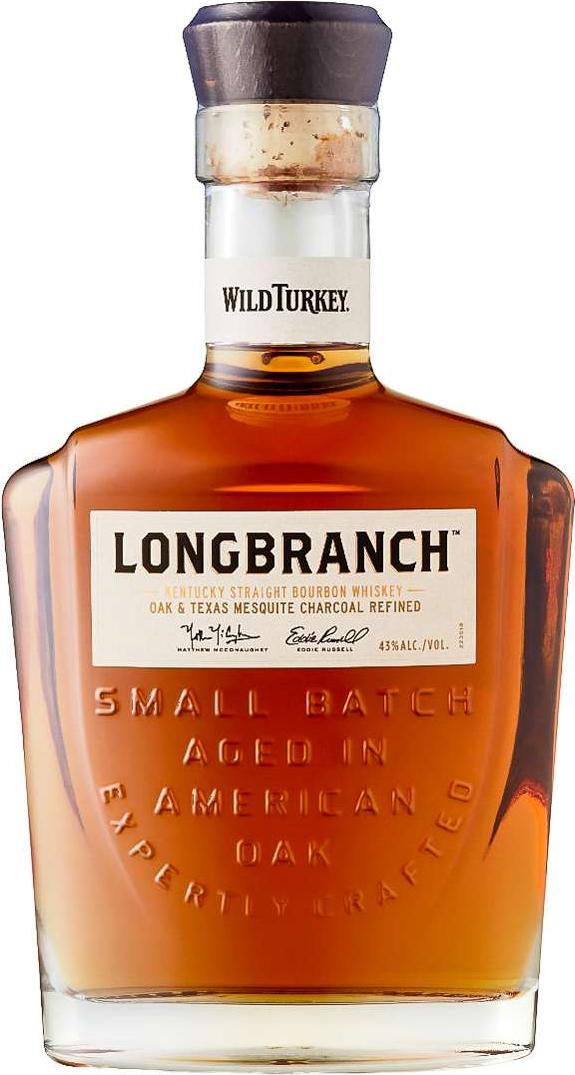 Wild Turkey LONGBRANCH 8 YO Bourbon Whiskey 43% Vol. 1l