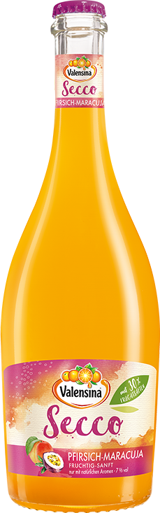 Katlenburger Valensina Pfirsich-Maracuja Secco 7% Vol. 0,75l
