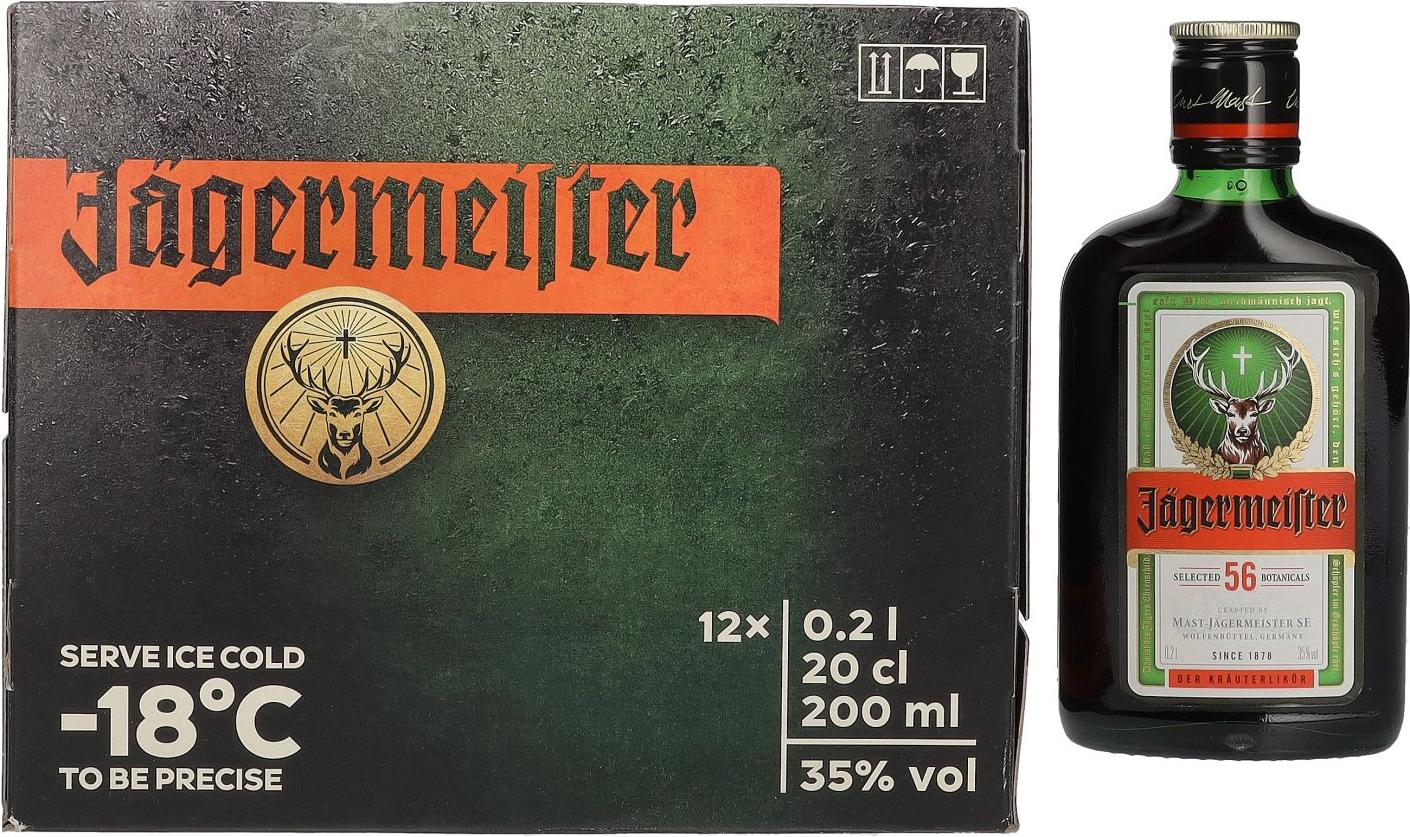 Jägermeister 35% Vol. 12x0,2l