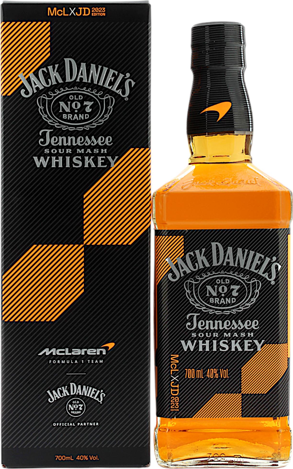 Jack Daniel's McLaren Formula 1 Team Edition 2023 40% Vol. 0,7l in Giftbox