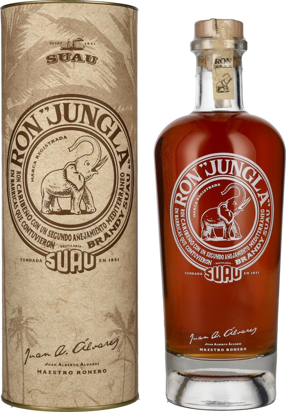 Suau Ron Jungla 40% Vol. 0,7l in Giftbox