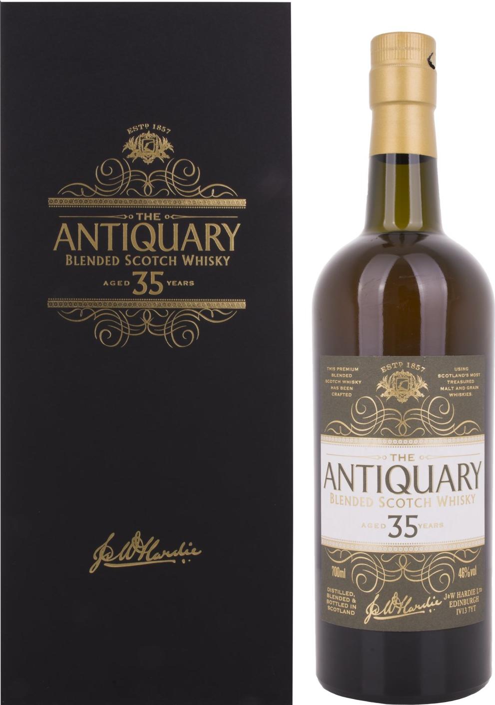 The Antiquary 35 Years Old Blended Scotch Whisky 46% Vol. 0,7l in Giftbox