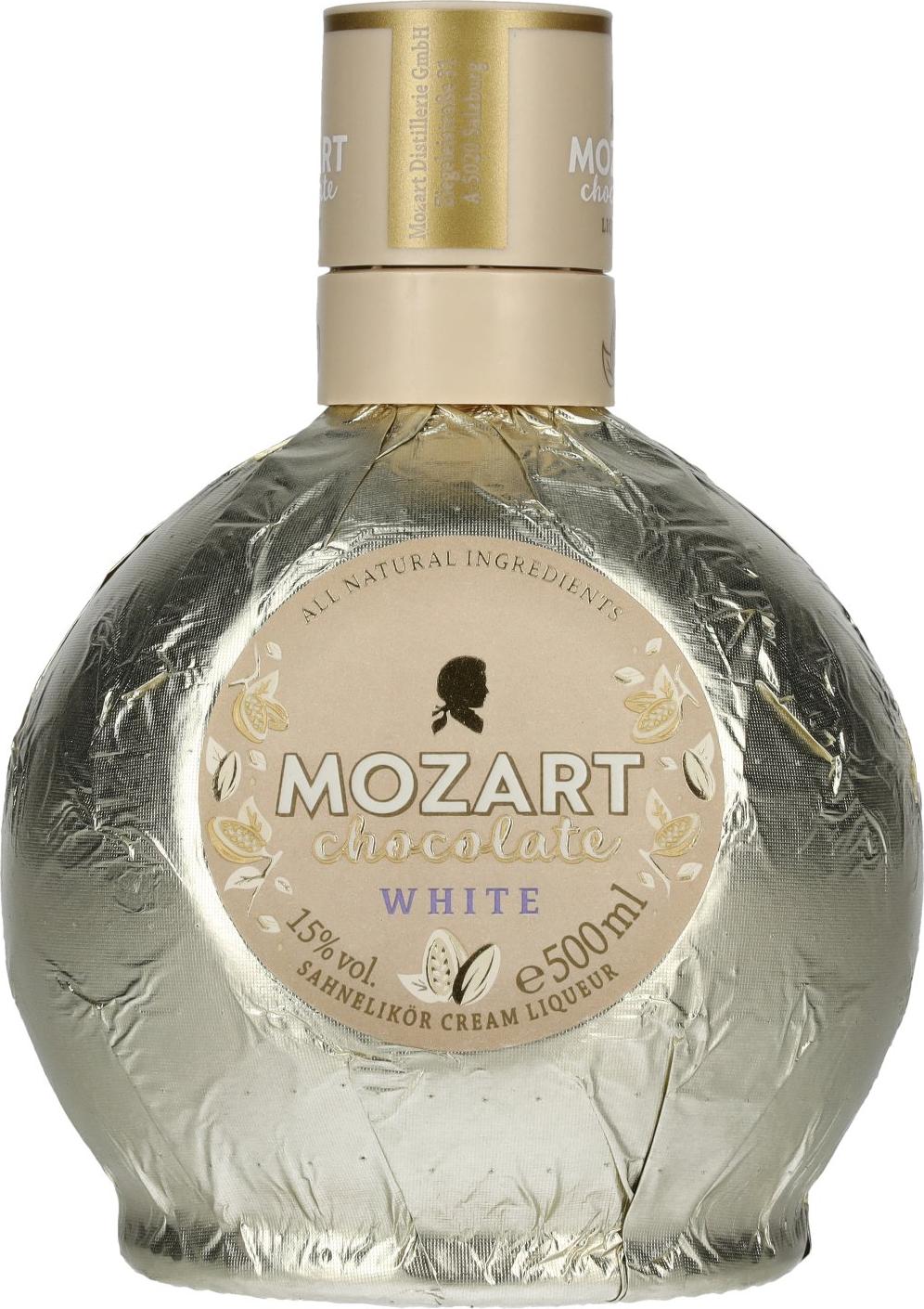 Mozart Chocolate White Liqueur 15% Vol. 0,5l