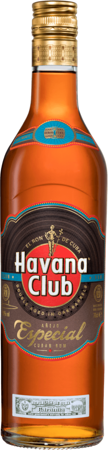 Havana Club Añejo Especial Cuban Rum 40% Vol. 0,7l