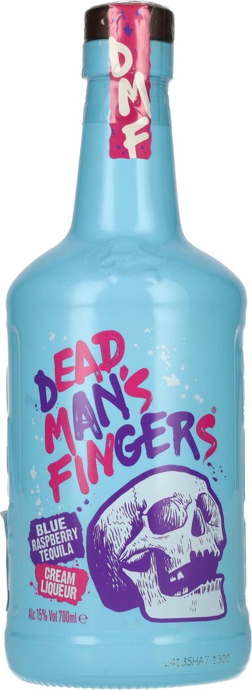Dead Man's Fingers Blue Raspberry Tequila Cream Liqueur 15% Vol. 0,7l