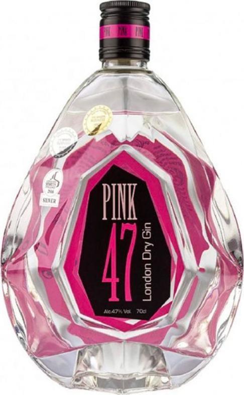 Pink 47 London Dry Gin 47% Vol. 0,7l