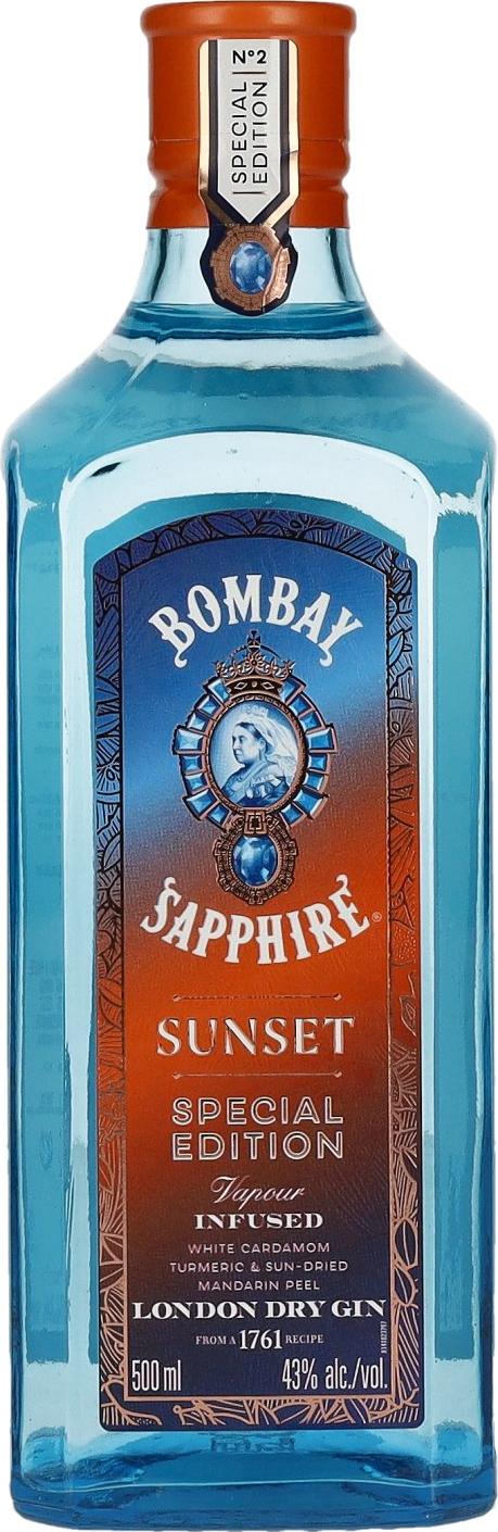 Bombay SAPPHIRE Sunset Special Edition 43% Vol. 0,5l