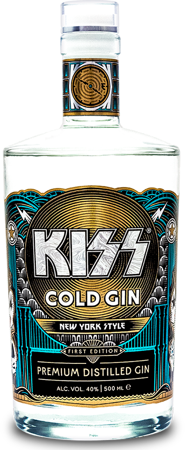Kiss COLD GIN 40% Vol. 0,5l