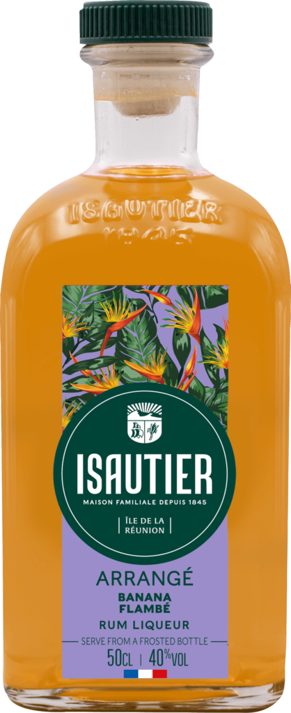 Isautier Arrangé BANANA FLAMBÉ Rum Liqueur 40% Vol. 0,5l