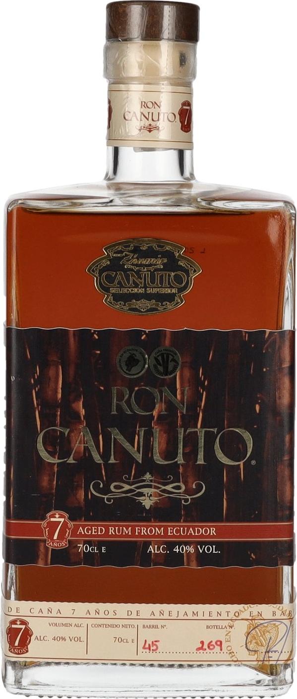 Ron San Miguel Ron Canuto Selección Superior Premium 7 Años 40% Vol. 0,7l