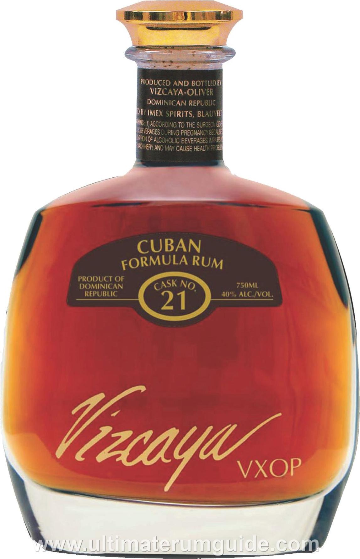 Vizcaya VXOP Rum Cask No. 21 40% Vol. 0,7l in Giftbox