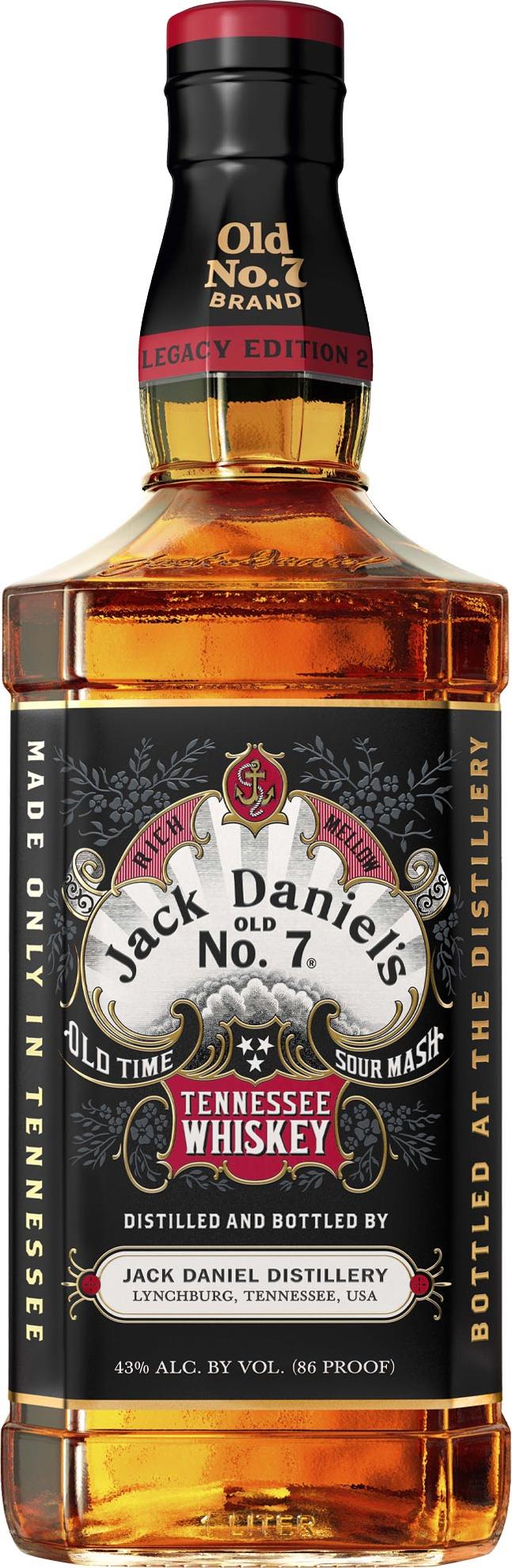 Jack Daniel's LEGACY EDITION No. 2 (BLACK) 43% Vol. 0,7l