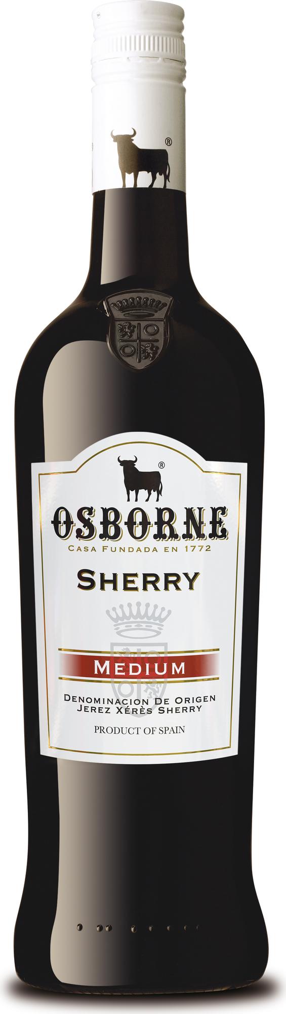 Osborne Sherry Medium 15% Vol. 0,75l