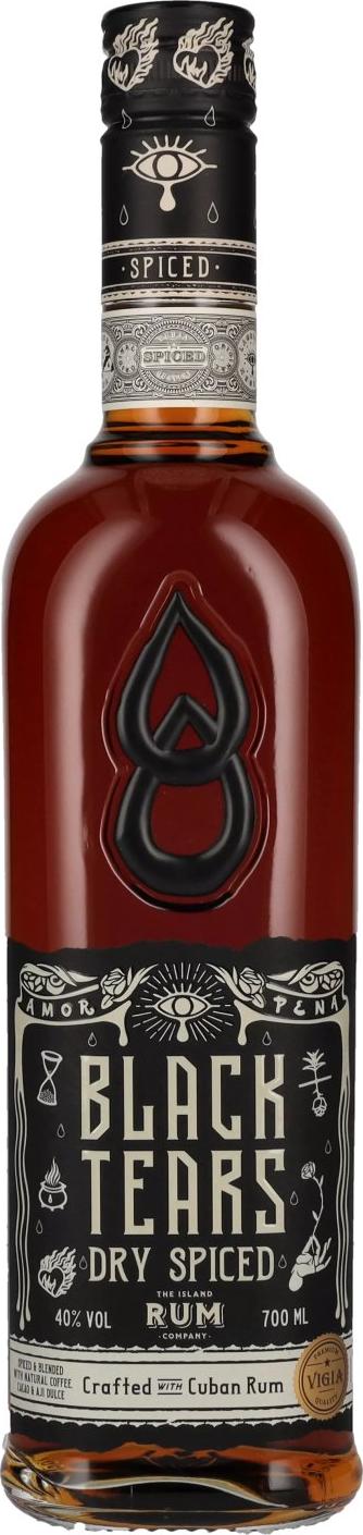 Black Tears Dry Spiced Rum 40% Vol. 0,7l