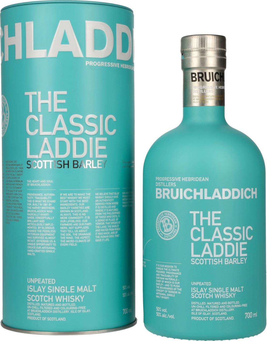 Bruichladdich THE CLASSIC LADDIE Scottish Barley 50% Vol. 0,7l