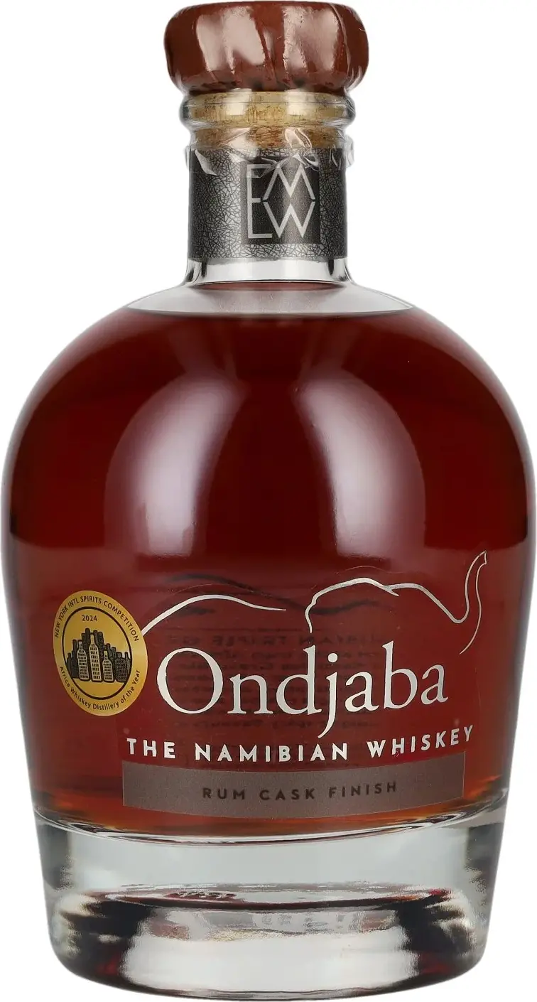 Ondjaba The Namibian Whiskey Rum Cask Finish 46% Vol. 0,7l