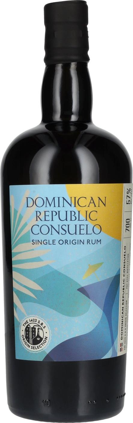 1423 S.B.S DOMINICAN REPUBLIC CONSUELO Single Origin Rum 57% Vol. 0,7l