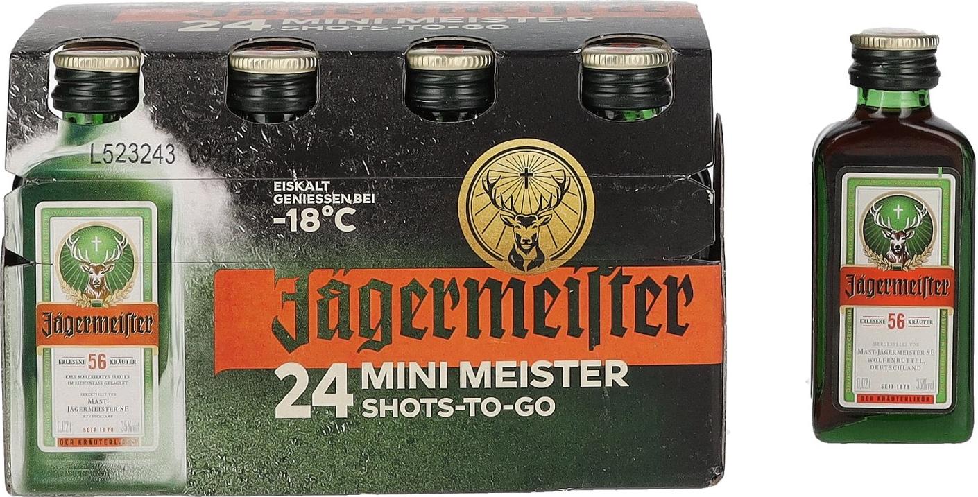 Jägermeister 35% Vol. 24x0,04l