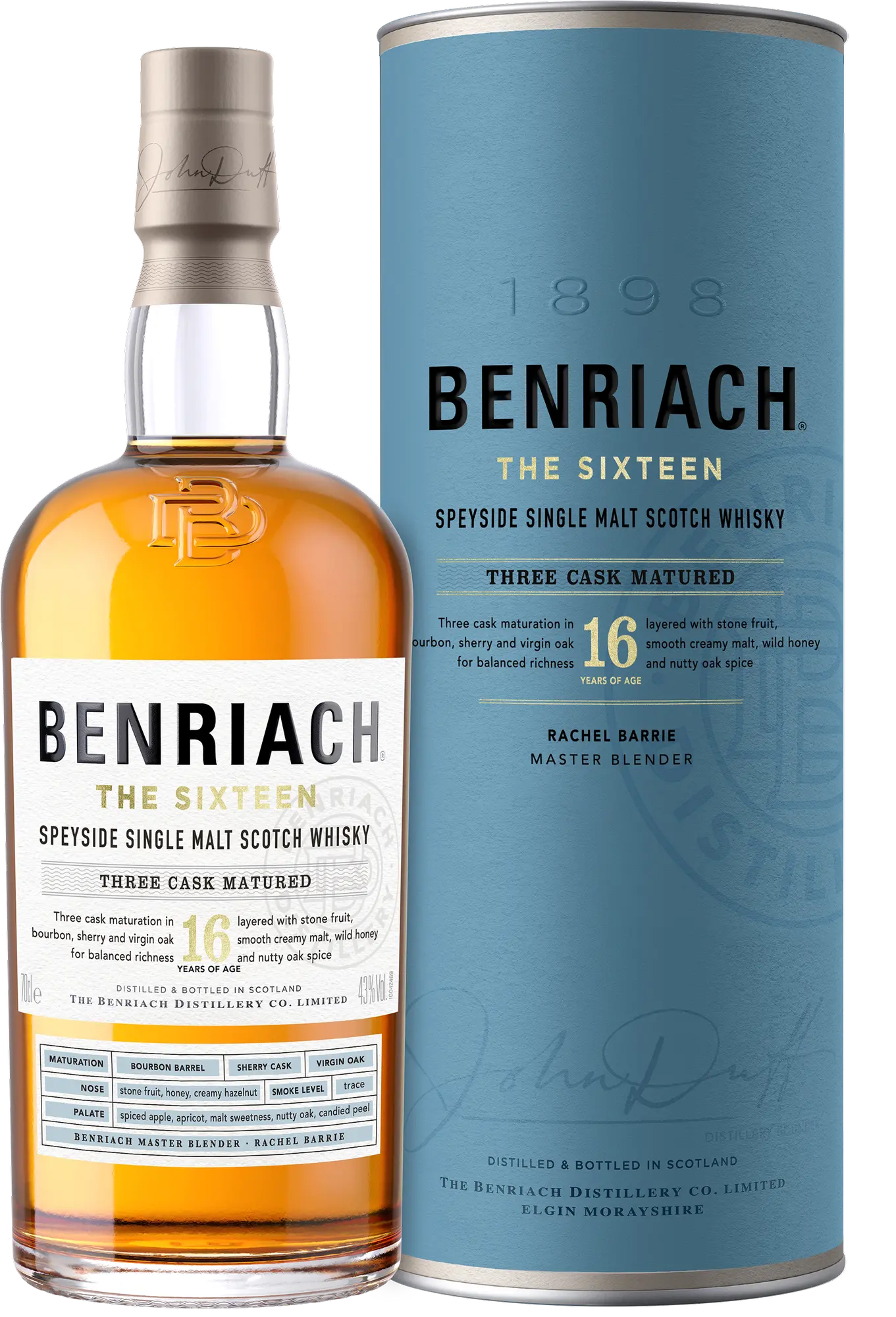 Benriach THE SIXTEEN 43% Vol. 0,7l