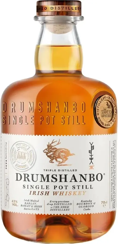 Drumshanbo Single Pot Still Irish Whiskey 43% Vol. 0,7l in Giftbox