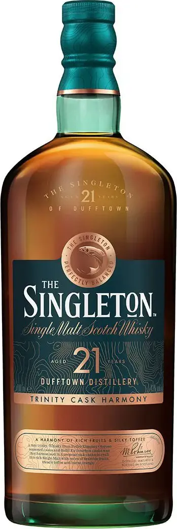 The Singleton of Dufftown 21 Year Old Single Malt Scotch Whisky, 43% Vol. 0,7l in Giftbox