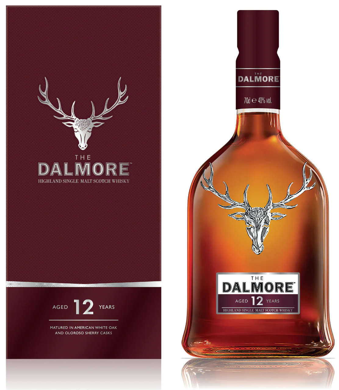 The Dalmore 12 Years Old Highland Single Malt Scotch Whisky 40% Vol. 0,7l in Giftbox