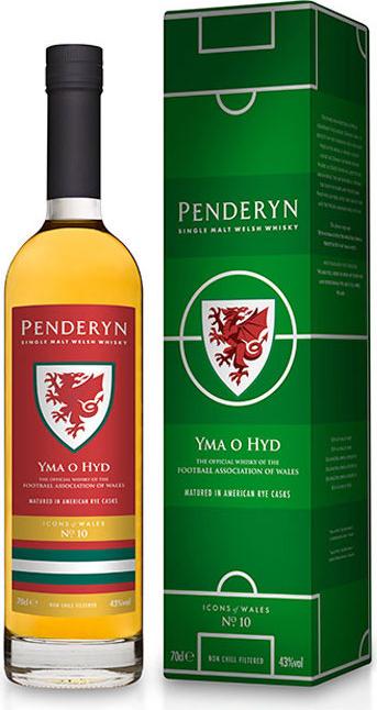 Penderyn Icons of Wales #10 - YMA O HYD 43% Vol. 0,7l