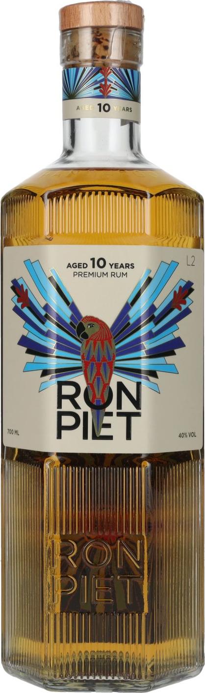 Ron PIET 10 Years Old Premium Rum 40% Vol. 0,7l