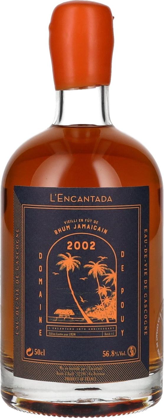 L'Encantada Jamaican Rum Worthy Park Finish Armagnac 2002 56,8% Vol. 0,5l