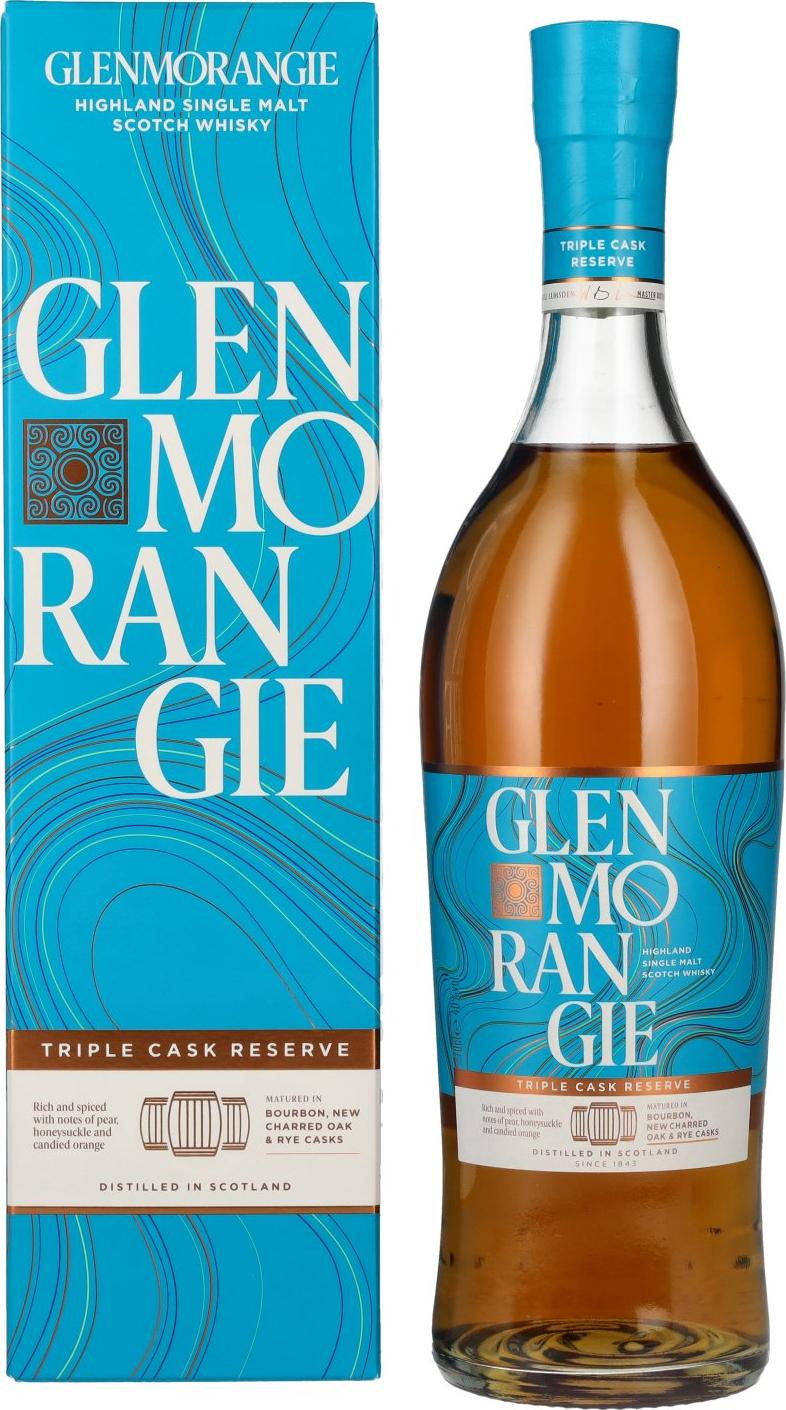 Glenmorangie Triple Cask Reserve Highland Single Malt 40% Vol. 0,7l in Giftbox