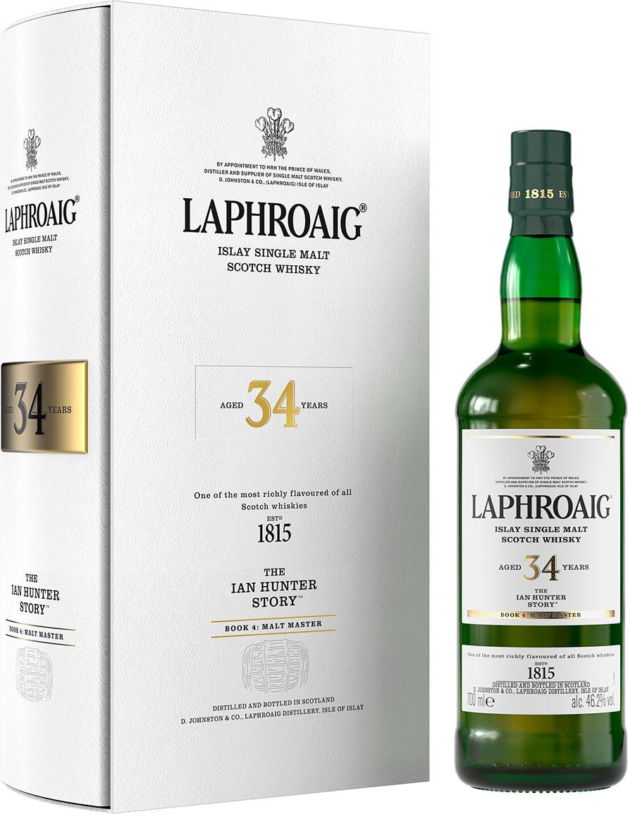 Laphroaig 34 Year Old 2022 Ian Hunter Book 4 46,2% Vol. 0,7l