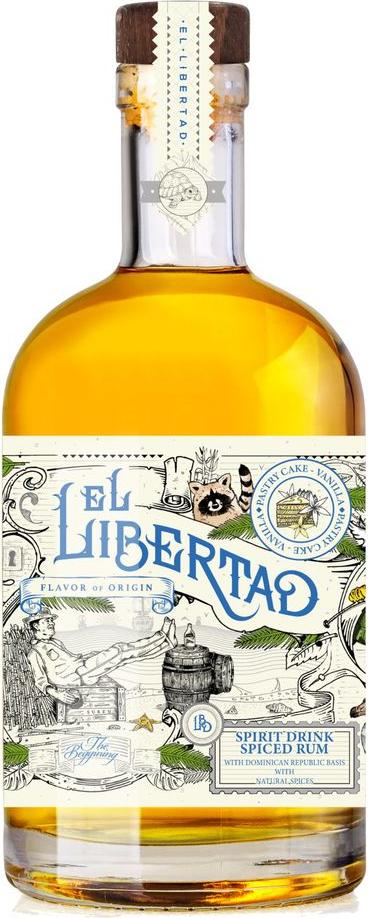 EL LIBERTAD CHAPTER I "Flavor of Origin" Spiced Rum 40% Vol. 0,7l
