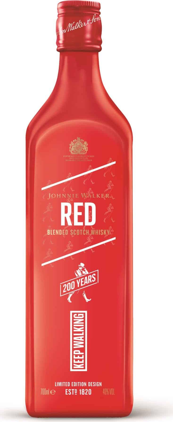 Johnnie Walker ICON RED 200 YEARS KEEP WALKING 40% Vol. 0,7l