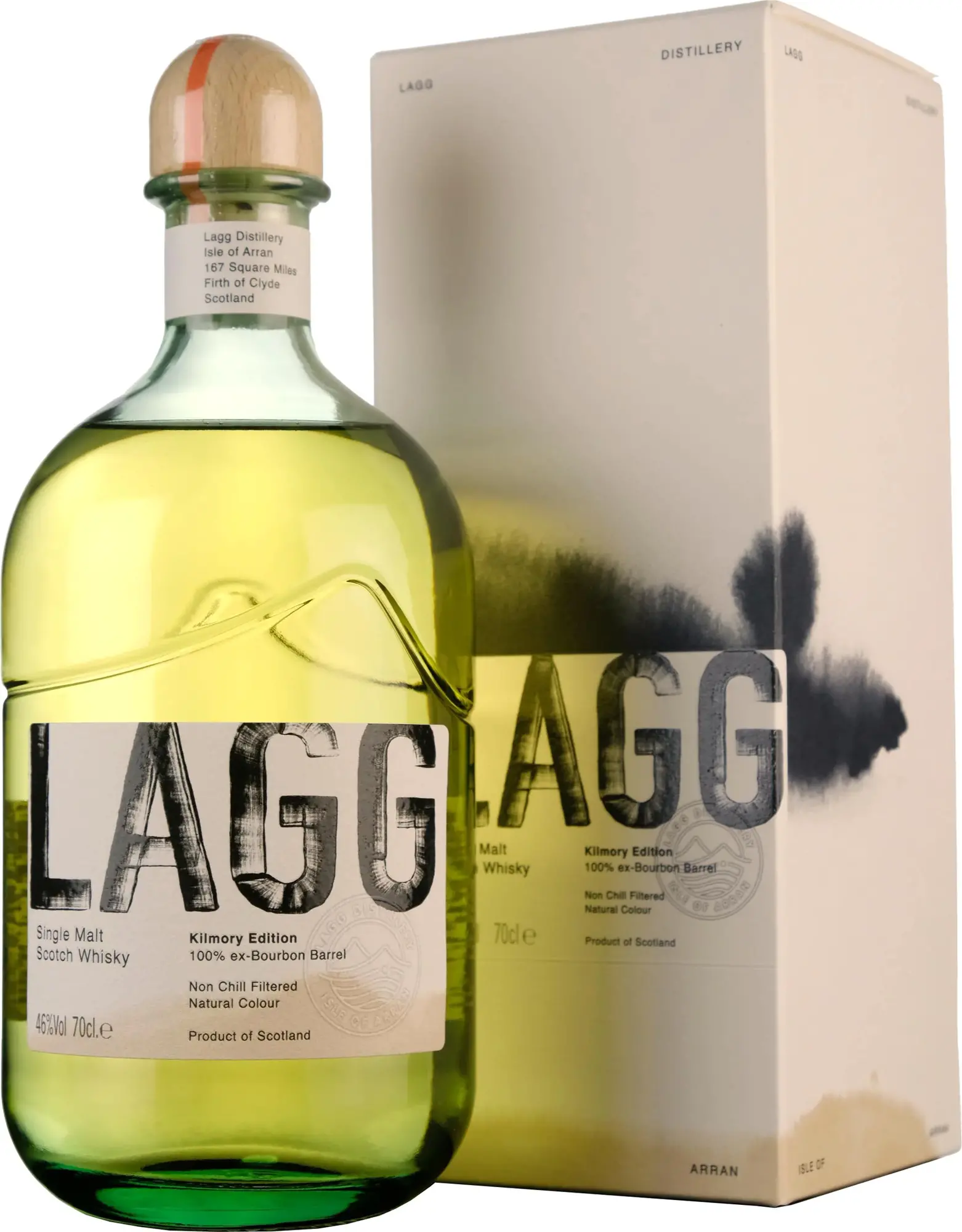 LAGG Single Malt Scotch Whisky Kilmory Edition 46% Vol. 0,7l in Giftbox