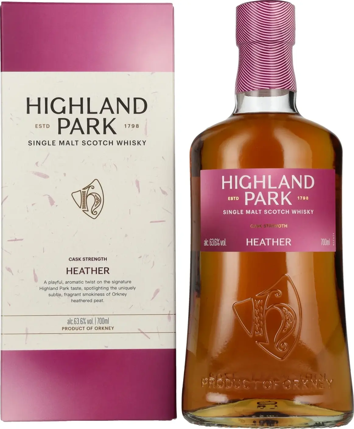 Highland Park HEATHER Cask Strength Single Malt Scotch Whisky 63,6% Vol. 0,7l