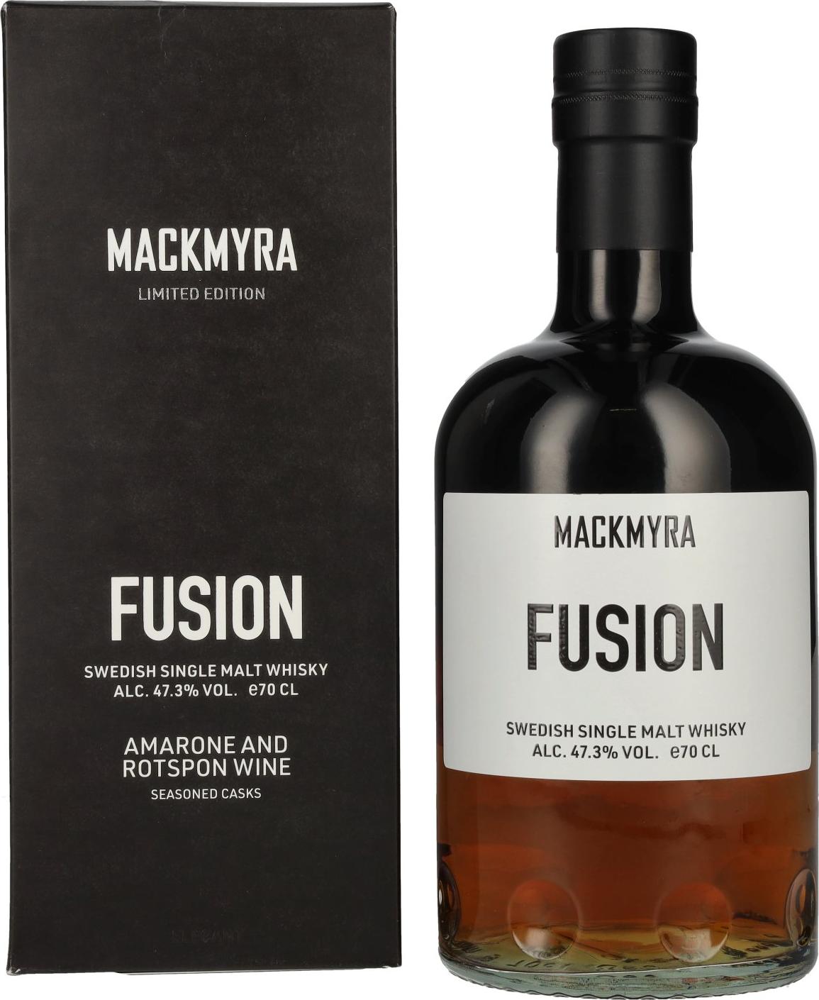 Mackmyra FUSION Swedish Single Malt Whisky Limited Edition 47,3% Vol. 0,7l in Giftbox