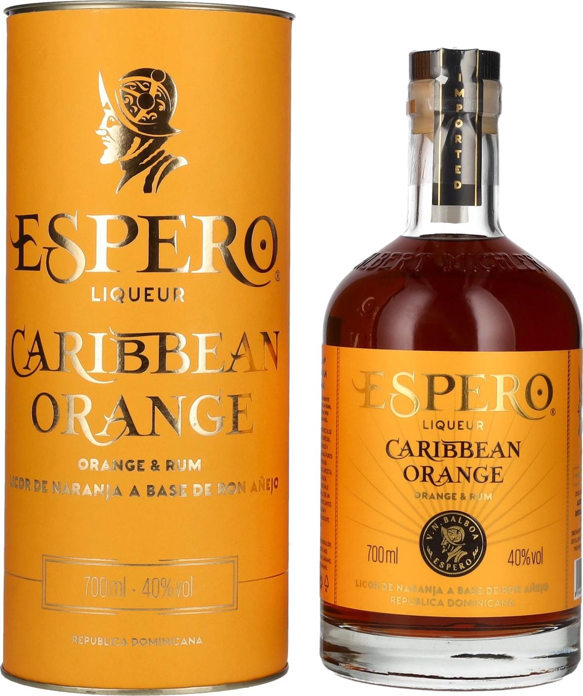 Ron Espero Caribbean Orange 40% Vol. 0,7l