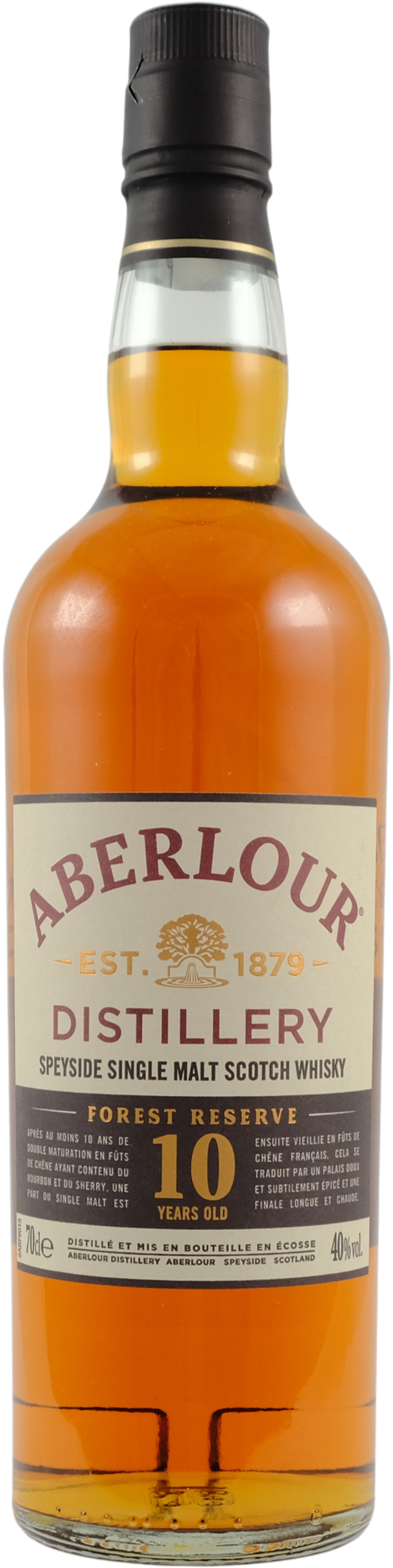 Aberlour 10 Years Old FOREST RESERVE Speyside Single Malt 40% Vol. 0,7l