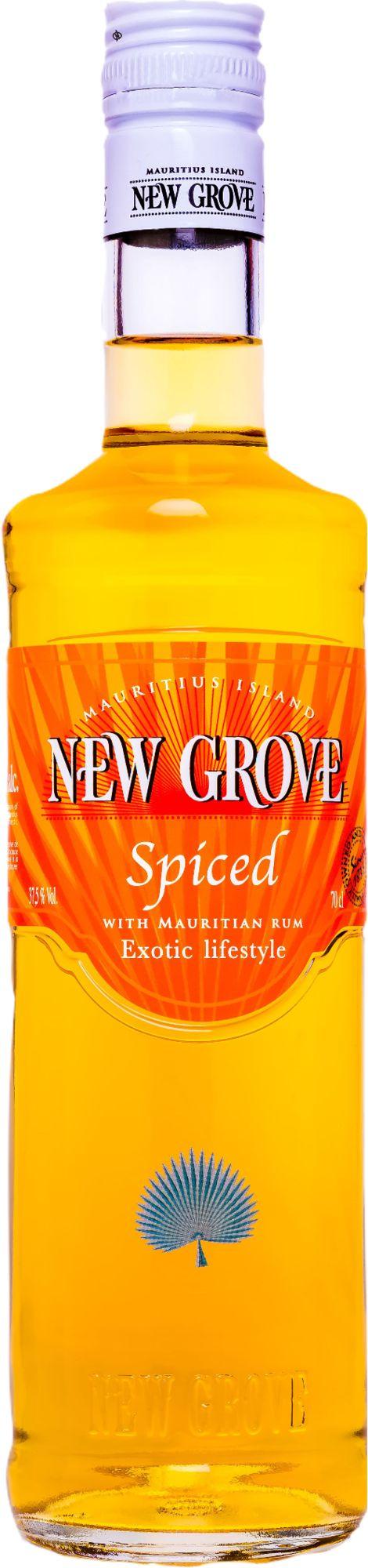 New Grove SPICED Mauritius Island Rum 37,5% Vol. 0,7l