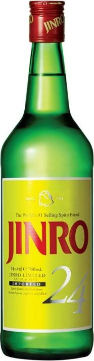 Jinro 24 Soju 24% Vol. 0,7l