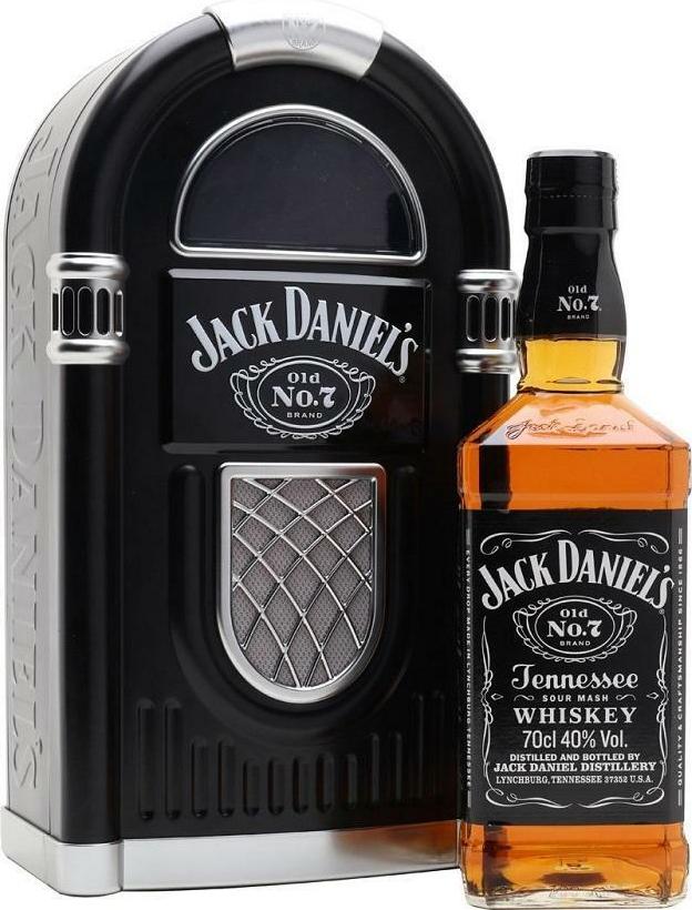 Jack Daniel's Old No.7 Tennessee Whiskey JUKEBOX Design 40% Vol. 0,7l